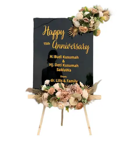 Papan Bunga Akrilik Surotrunan